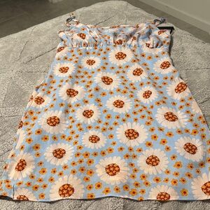 Floral Blue Sundress